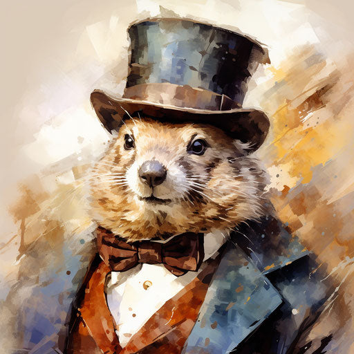 Groundhog Day in Impressionistic Art