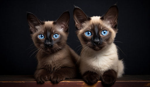 Siamese kittens and the science of kitten care, expressive body language