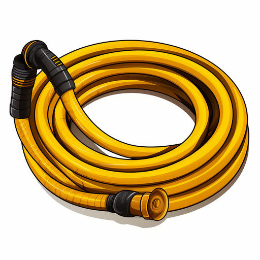 Minimalist hose clipart on white background
