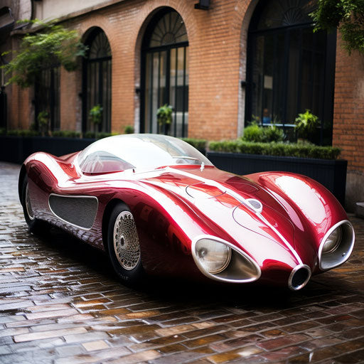 Body modifications of a classic 2 seater Alfa Romeo