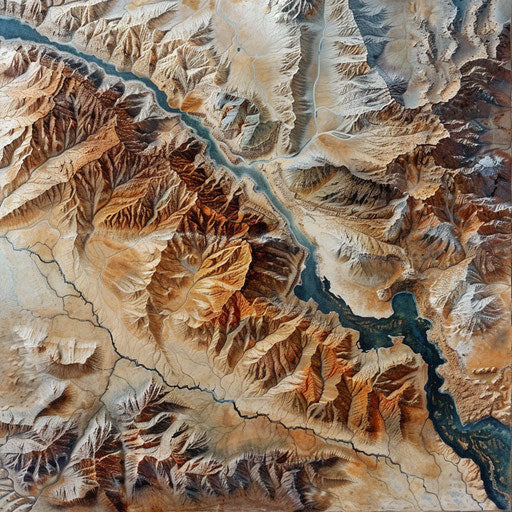 Continents colliding, plate tectonics, geology, the Himalayas