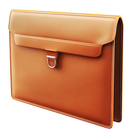 Realistic clipart of a document holder, high resolution, isolated