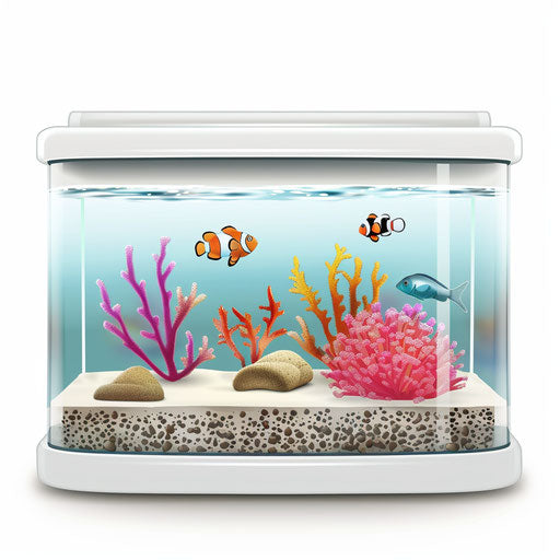 Photo realistic fish tank clipart