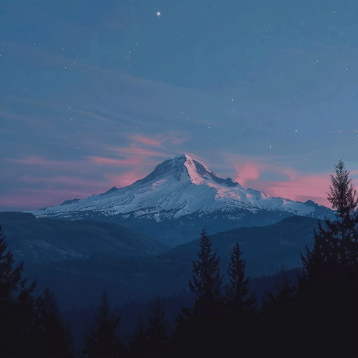Stunning live camera shot of Mount Hood in Oregon