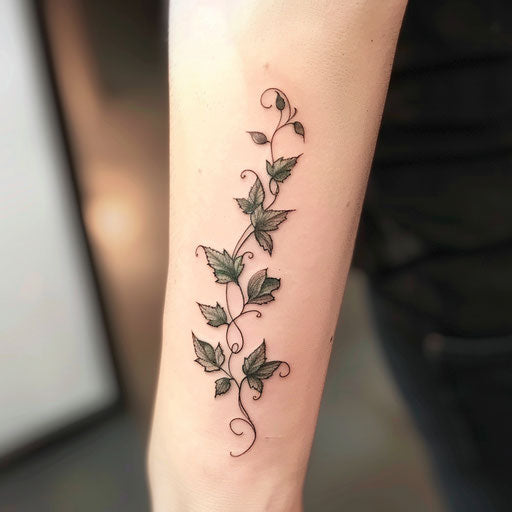 Bright Vine Tattoo Sketches