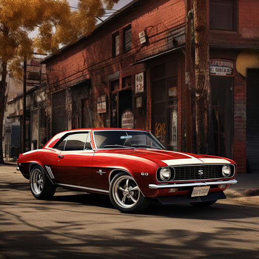 The sporty Chevrolet Camaro (1966)