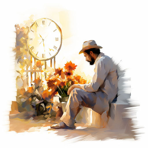 Patience artwork in Impressionistic style