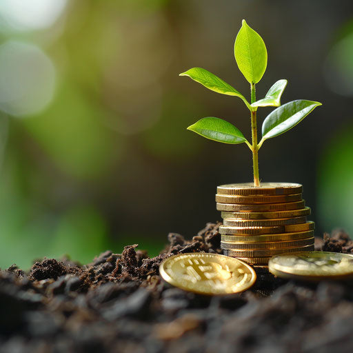 Finance visuals exemplifying the effects of financial policies on small companies