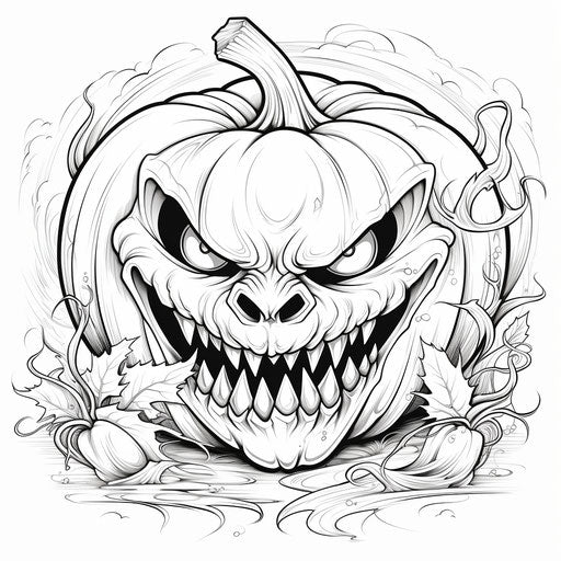 Halloween Jack O Lantern Coloring Pages and Free Halloween Coloring Pages