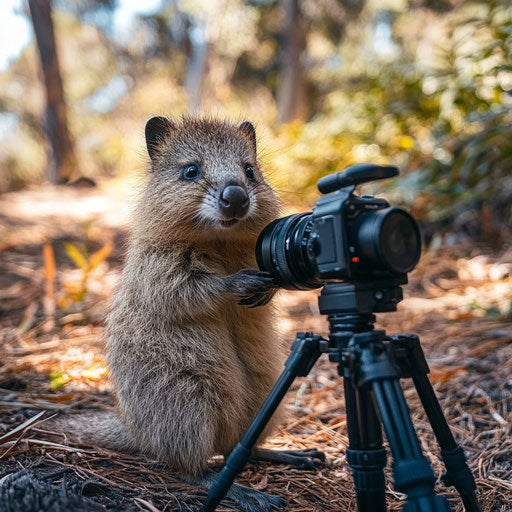 The world-renowned photographer quokka of the natural world