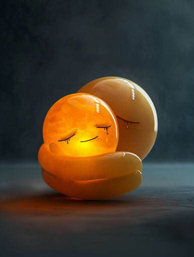 Heartfelt Sad Emoji for Greetings