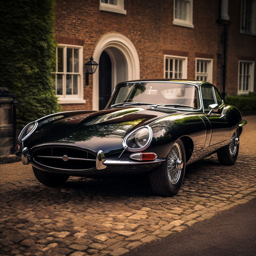 Jaguar e type car Sleeper (or Q-Car)