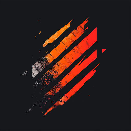 Bold creative logo with high contrast