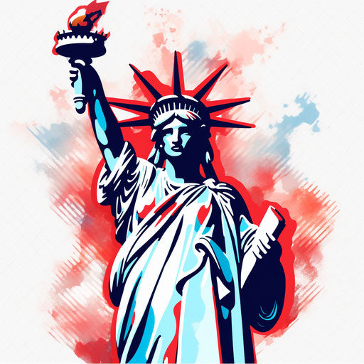 United States Liberty Statue Liberty Silhouette