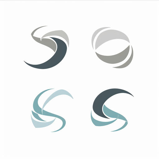 Professional logos in grey and blue tones on white background