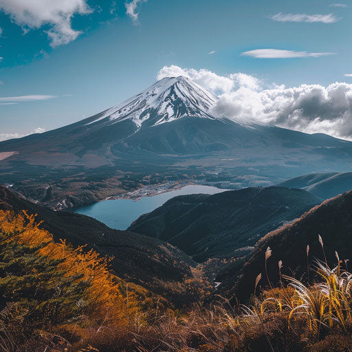 Breathtaking view of Mt. Fuji