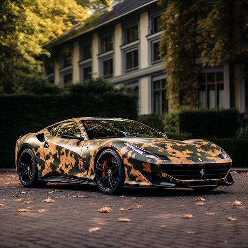 Classic Ferrari GT Camouflage