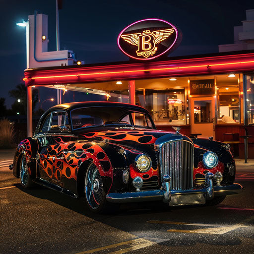 1954 Bentley R Type Continental transformed into luxury hotrod