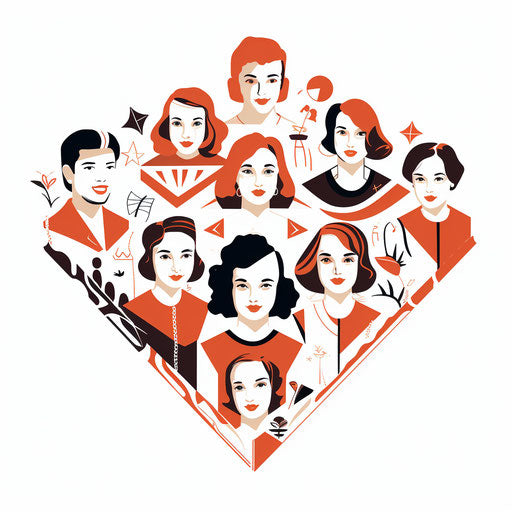 Yearbook clipart in Minimalist style, on white background