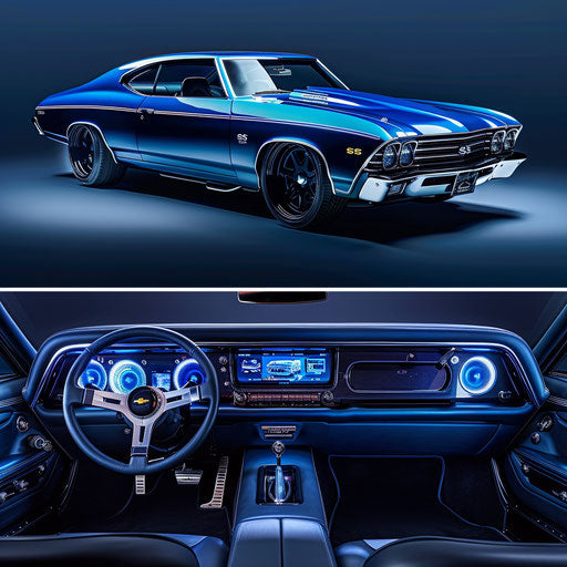 1969 Chevrolet Chevelle SS Electric High-Performance Infotainment