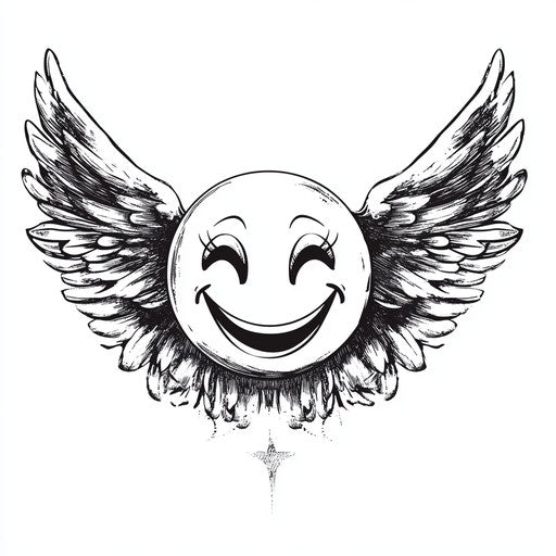 Intricate Smiley Tattoo Tattoo Sketches