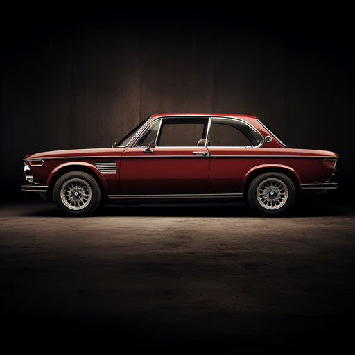 Classic BMW car sideview