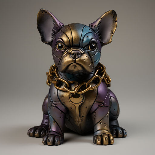 Unpolished authenticity, dark pink and dark green