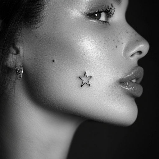 Vibrant Small Face Tattoos Tattoo Design Pack