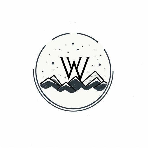 Minimalist clipart on white background