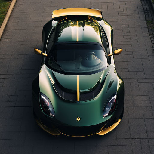 Lotus Elise classic top view