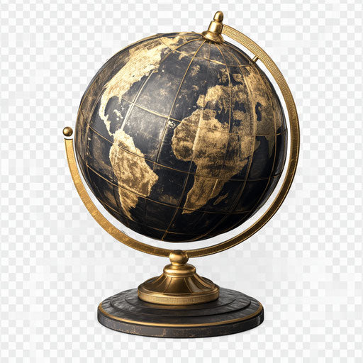 Realistic Globe Icon, high resolution, isolated