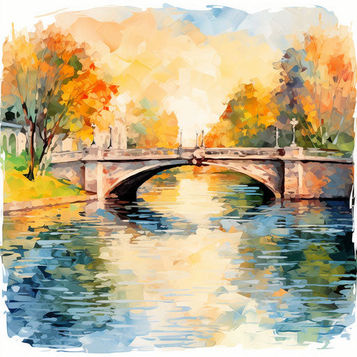 Bridge in Impressionistic Art