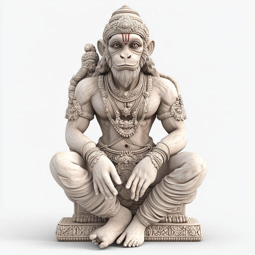 3D Hanuman with photo realistic style
