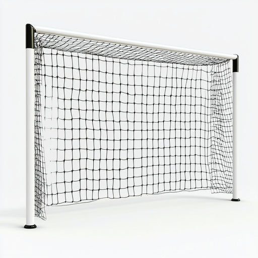 3D goal in photo realistic style with flat white background, isolated clipart