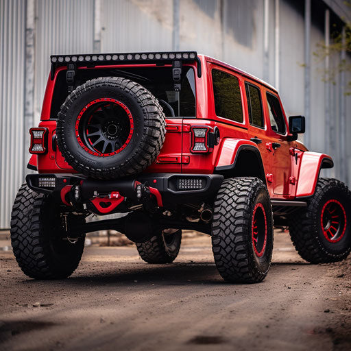 Larger exhausts for Jeep Wrangler
