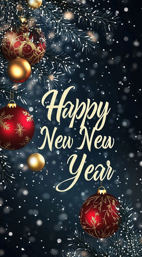 Festive Happy New Year Images 2025 Social Media Images
