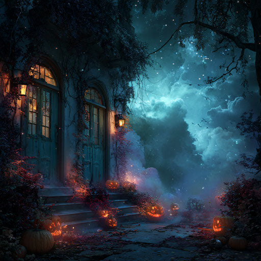Classic Halloween Spookiness with a Whimsical Touch