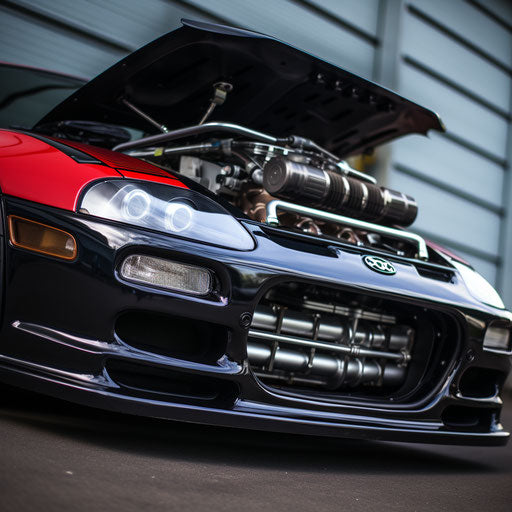Classic Toyota Supra supercharger intakes