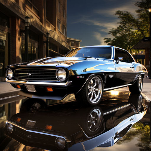 Chevrolet Camaro classic car chrome