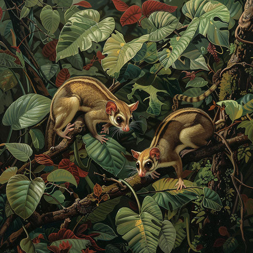 Hide-and-seek in the rainforest canopy