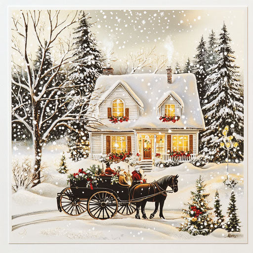 Creative Photo Christmas Card Festive Graphic