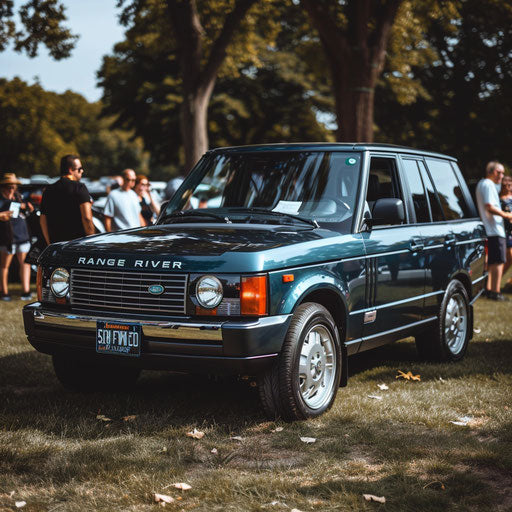 Vintage 1994 Range Rover restored to pristine condition - Classic car show