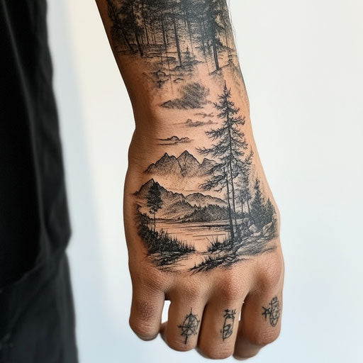 Intricate Simple Hand Tattoos Tattoo Sketches
