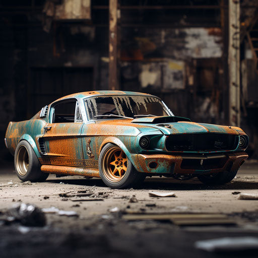 Classic Patina Ford Mustang GT Shelby