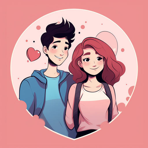 Humor meets heart in colorful cartoon style