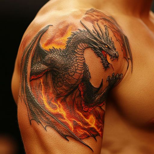 Dragon Arm Tattoo Tattoo Vector Pack