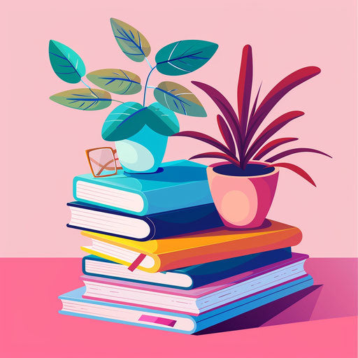 Teachers Day Clipart in Photo Realistic Style with Flat Random Background, High Contrast, and Saturated Hues