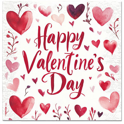 Romance in White, Pink, and Maroon for Valentine's Day