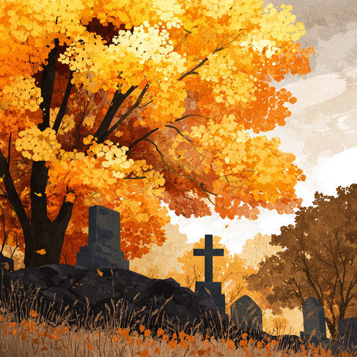 Autumn Celebrations in a Cemetery Setting