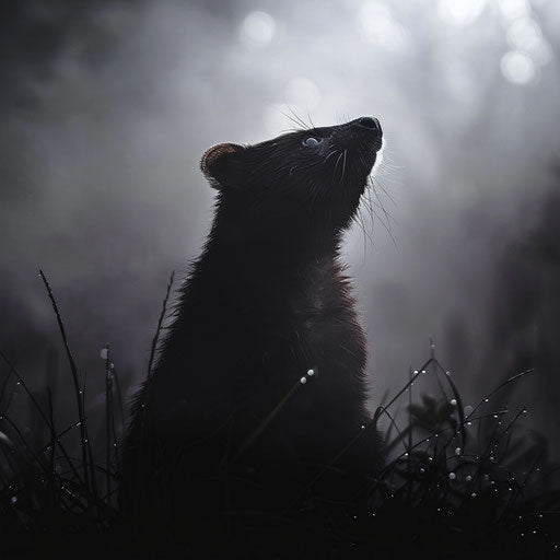 Tasmanian devil in the fog